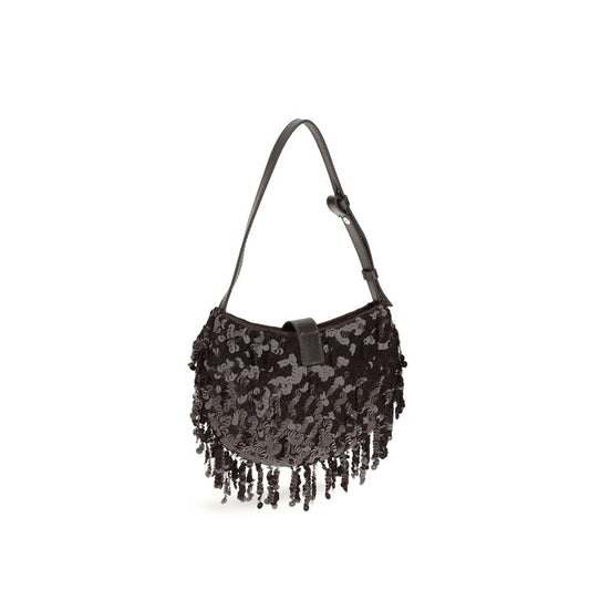 Brown Polyester Shoulder Bag Bags Staud