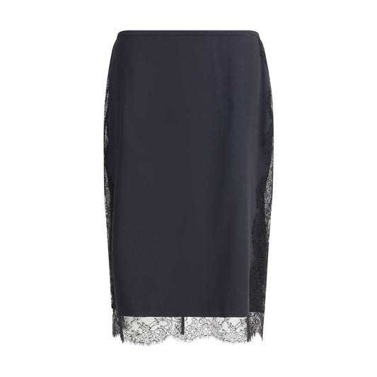 Black Silk Midi Skirt Skirts Tom Ford