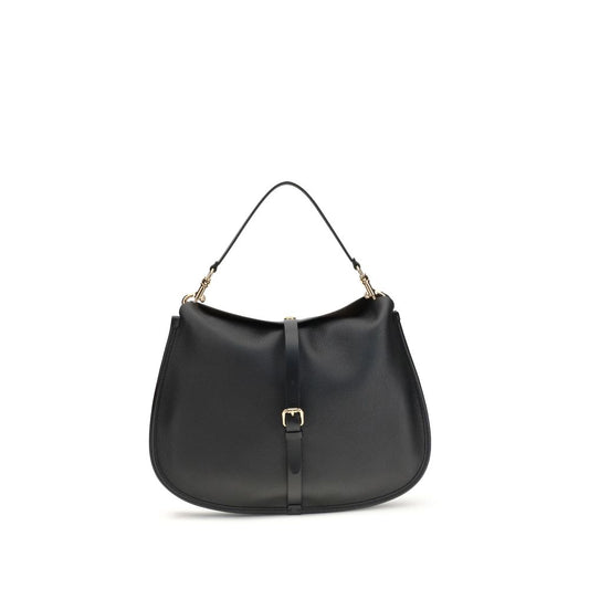 Black Calf Leather Bos Taurus Shoulder Bag Bags Etro