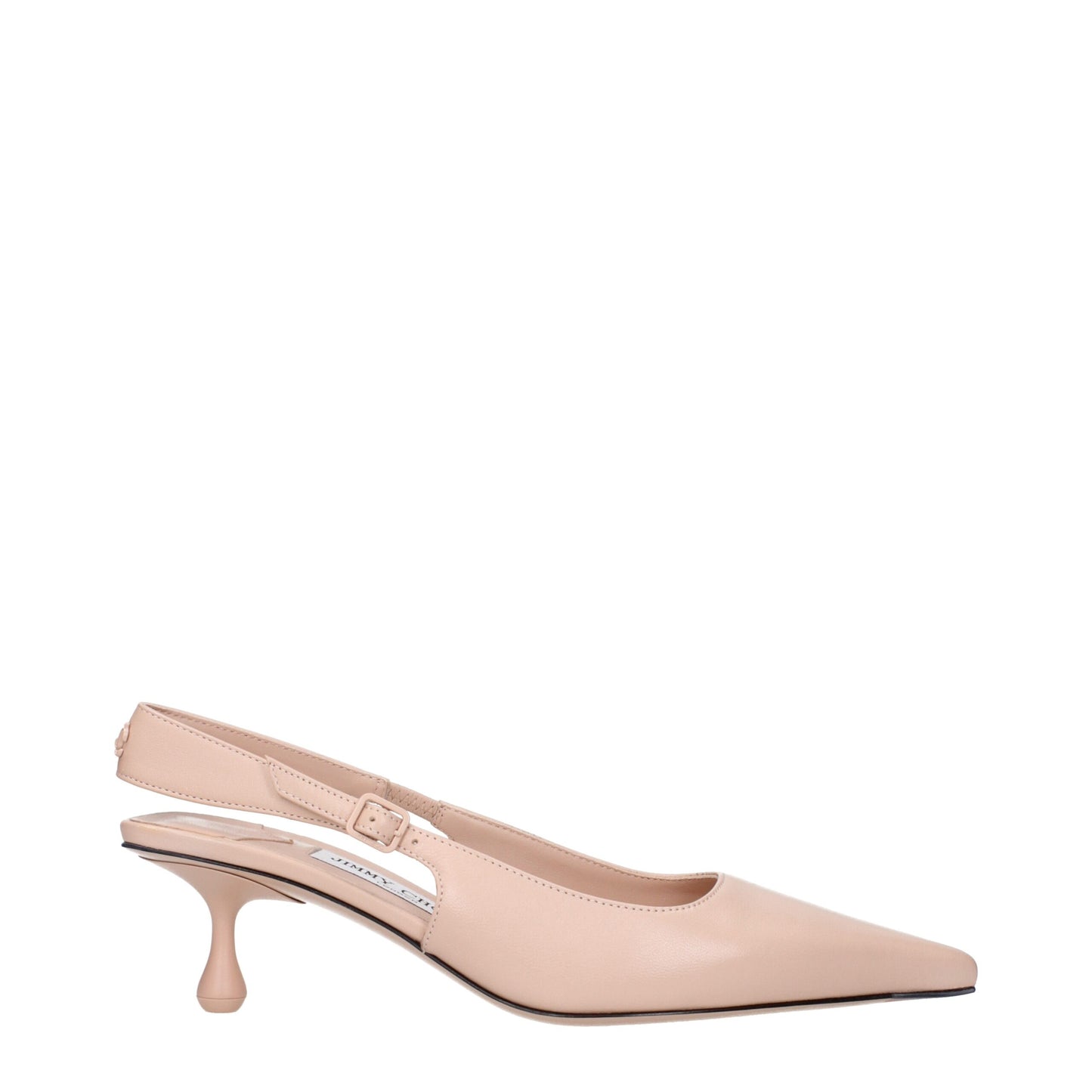 Pink Leather High Heel Pumps Shoes Jimmy Choo