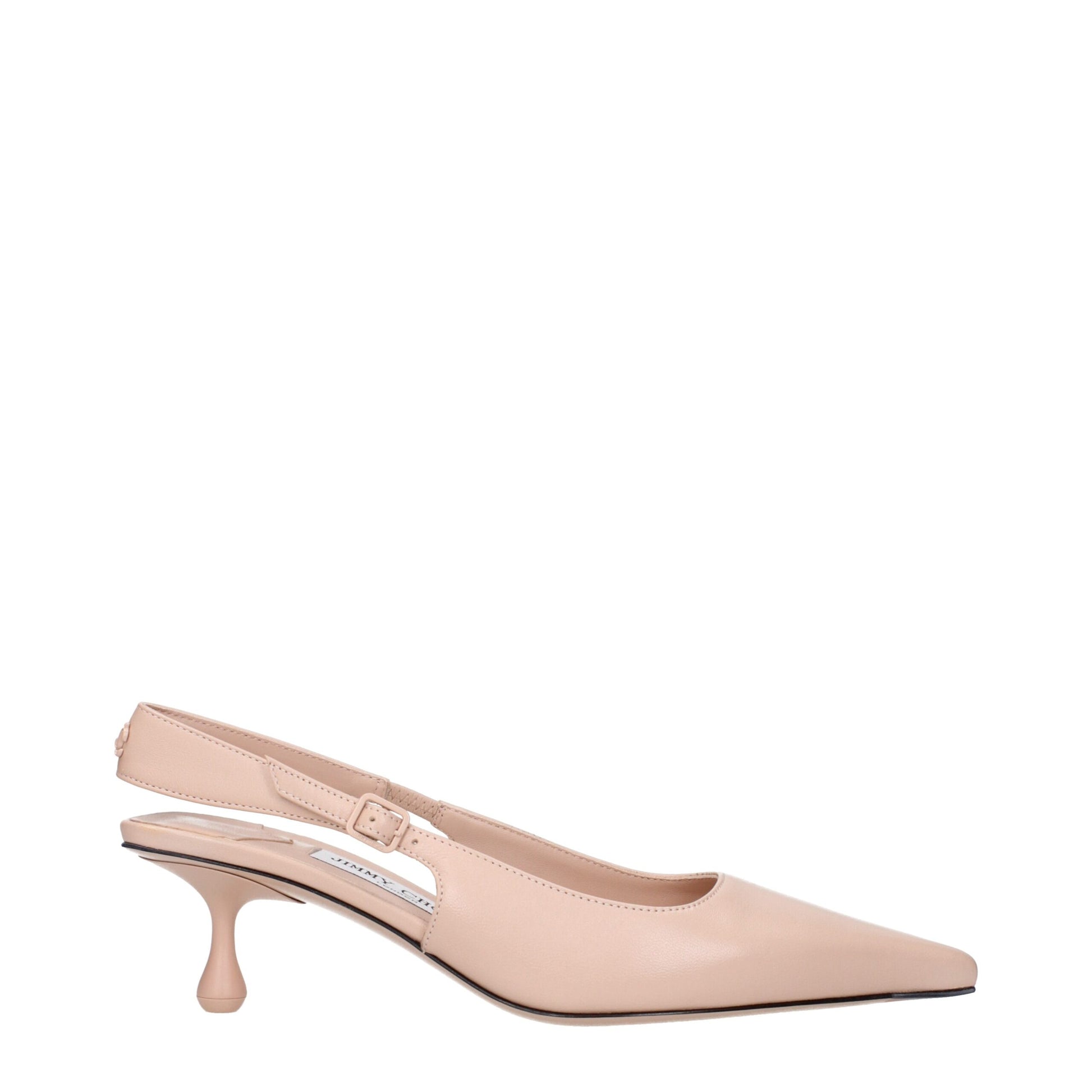 Pink Leather High Heel Pumps Shoes Jimmy Choo