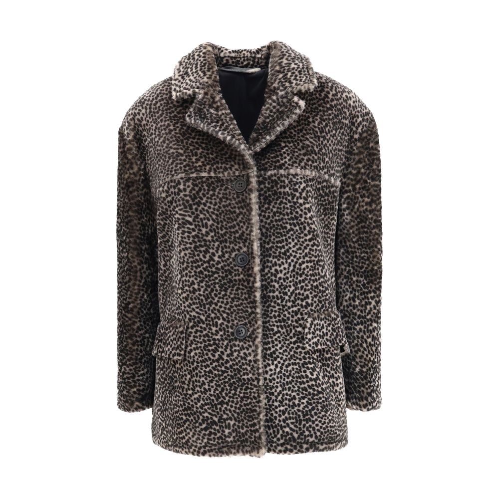 Multicolor Acetate Coat Coats Salvatore Santoro