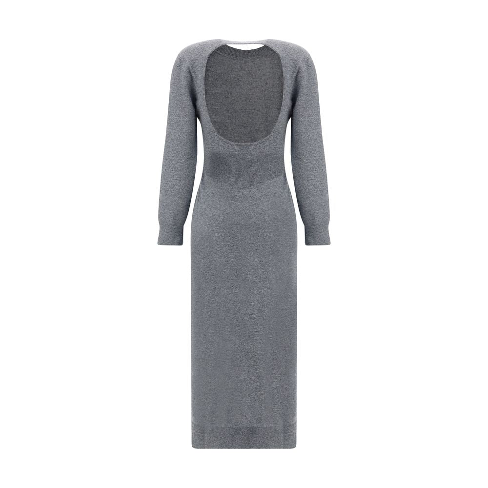Gray Cashmere Casual Dress Dress Givenchy