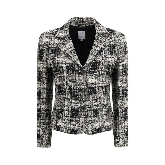 Multicolor Cotton Coat Coats Sara Roka
