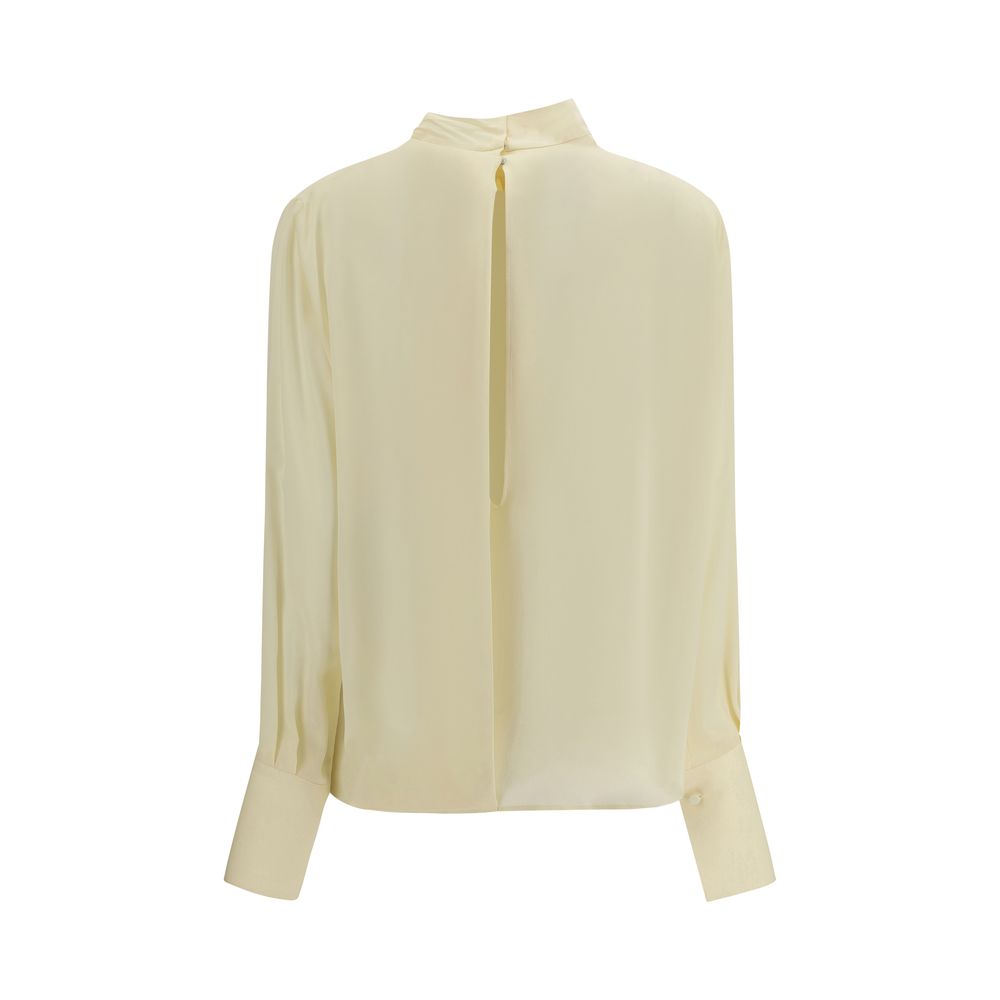 Cream Silk Blouse Blouses Tom Ford