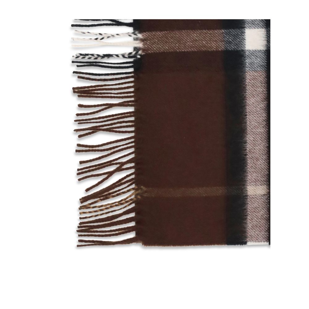 Brown Cashmere Scarf Scarve Burberry
