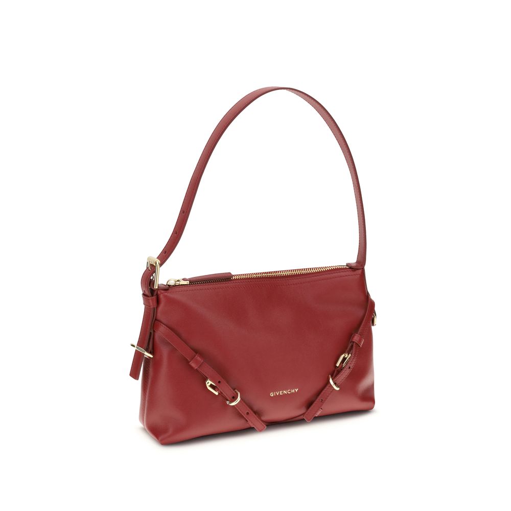 Red Calf Leather Bos Taurus Shoulder Bag Bags Givenchy