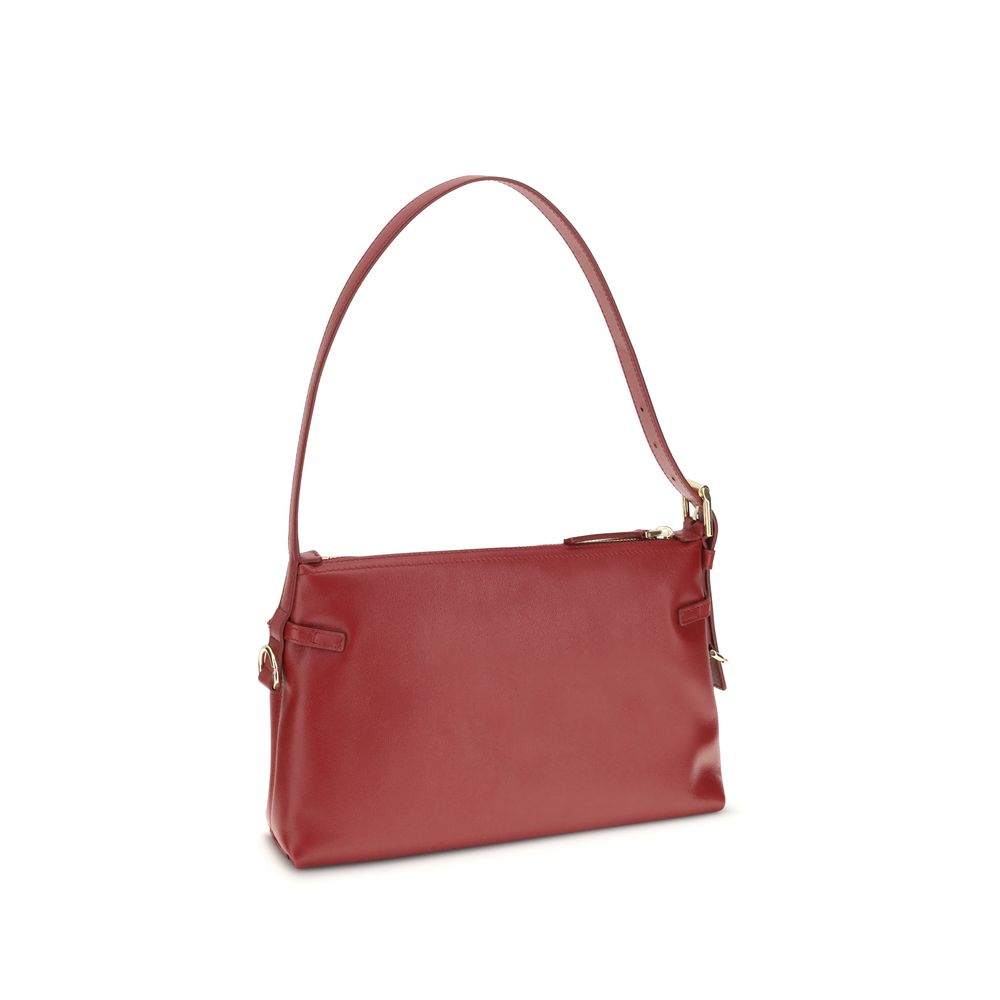 Red Calf Leather Bos Taurus Shoulder Bag Bags Givenchy