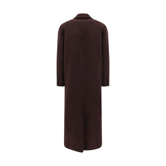 Bordeaux Cashmere Coat Coats Brunello Cucinelli