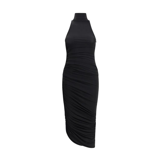 Black Acetate Casual Dress Dress Jacquemus