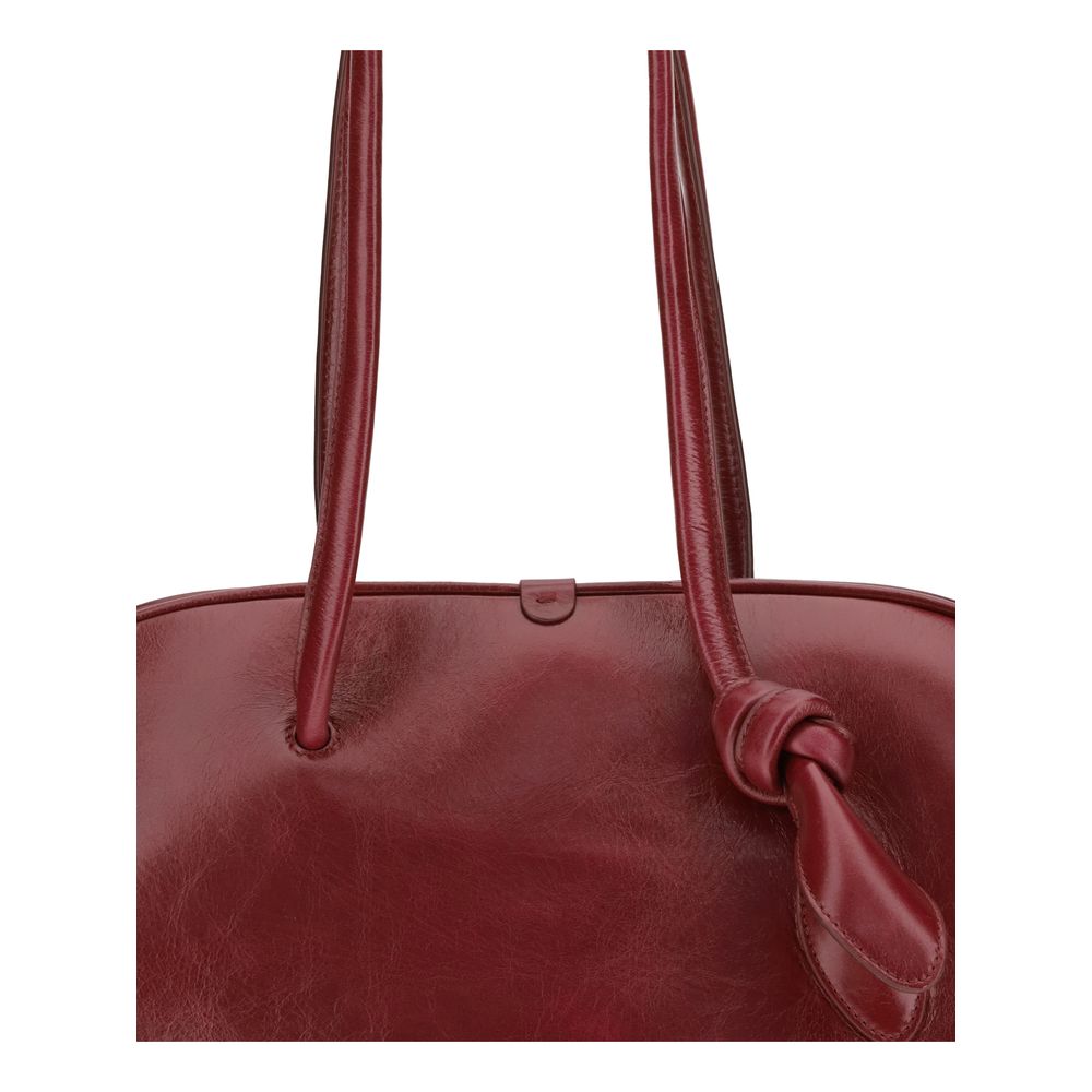 Red Calf Leather Bos Taurus Shoulder Bag Bags Jacquemus