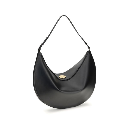 Black Calf Leather Bos Taurus Shoulder Bag Bags Jacquemus