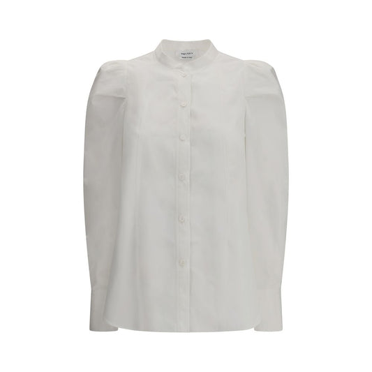 White Cotton Dress Shirt Alexander McQueen
