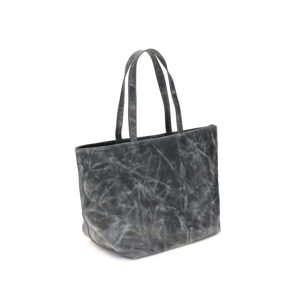 Gray Leather Shoulder Bag Bags Alexander Wang