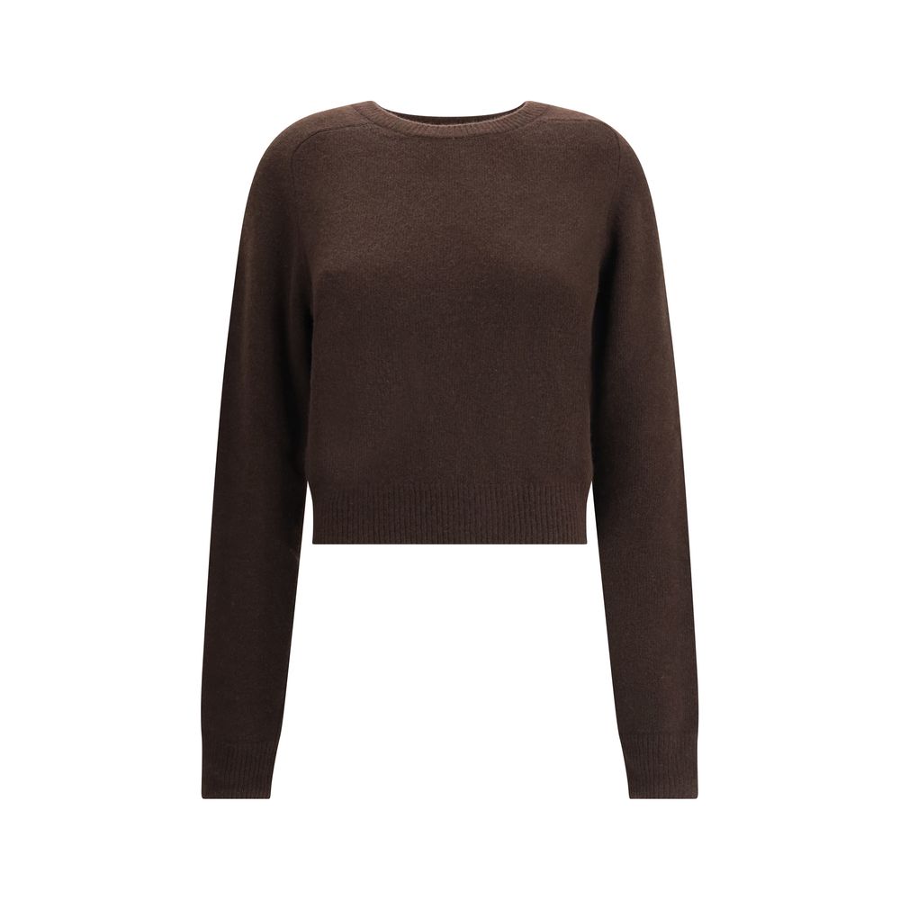 Brown Fleece Wool Cashmere Sweater Knitwear Petar Petrov