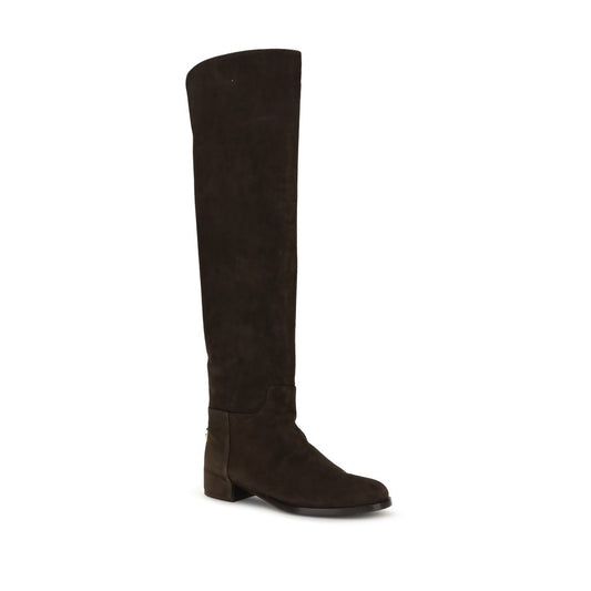 Brown Calf Leather Bos Taurus Ankle Boots Shoes Dolce & Gabbana