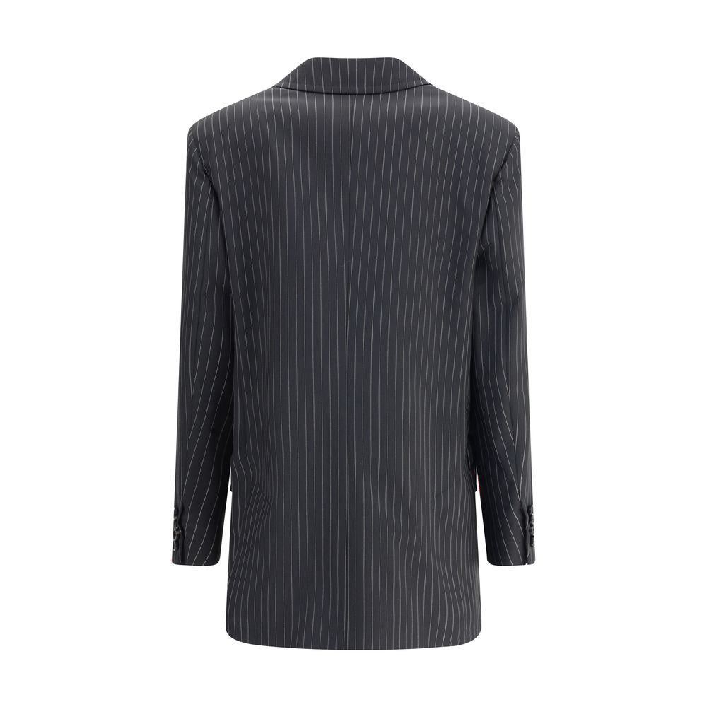 Black Fleece Wool Blazer Blazer Max Mara