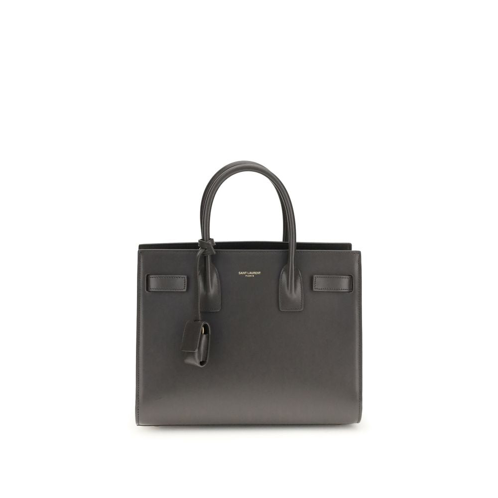 Gray Calf Leather Bos Taurus Shoulder Bag Bags Saint Laurent