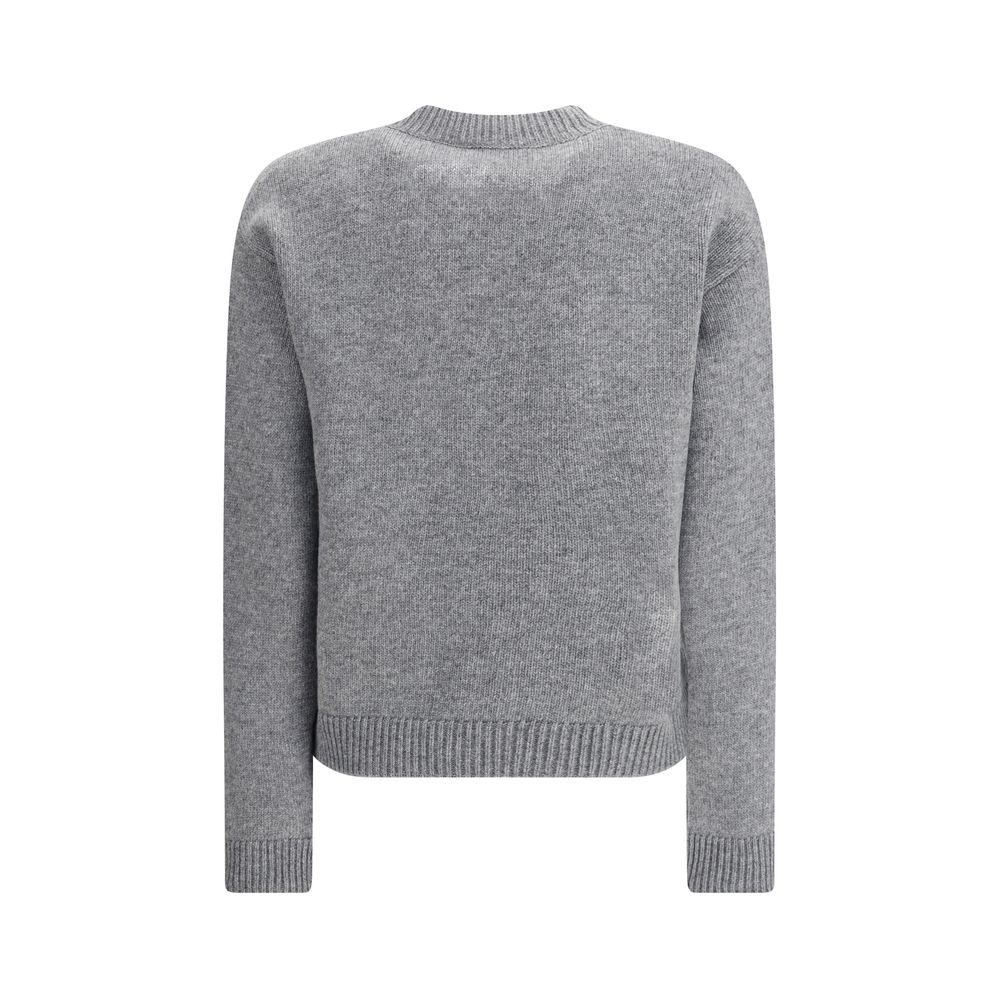 Gray Wool Sweatshirt Knitwear Gucci