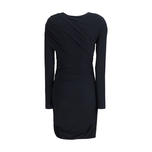 Black Modal Casual Dress Dress Marant Etoile