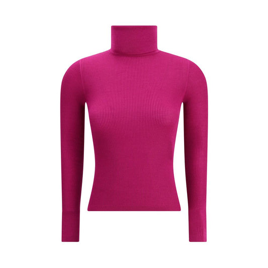 Multicolor Wool Turtleneck Knitwear Saint Laurent
