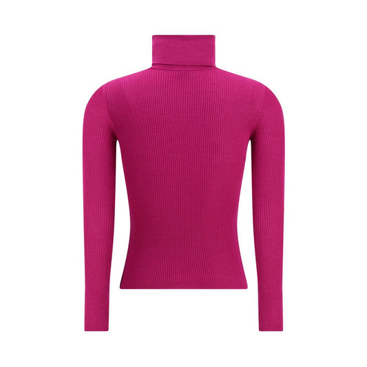 Multicolor Wool Turtleneck Knitwear Saint Laurent