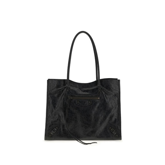 Black Lamb Ovis Aries Aries Shoulder Bag Bags Balenciaga