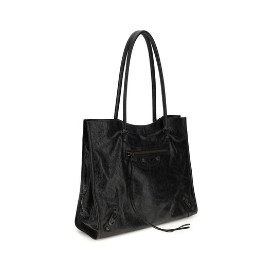 Black Lamb Ovis Aries Aries Shoulder Bag Bags Balenciaga