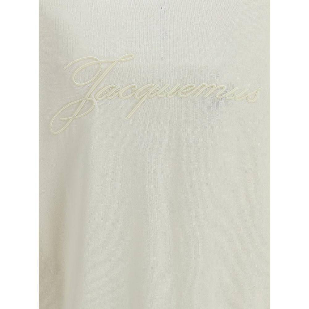 White Merino Wool Cardigan Knitwear Jacquemus