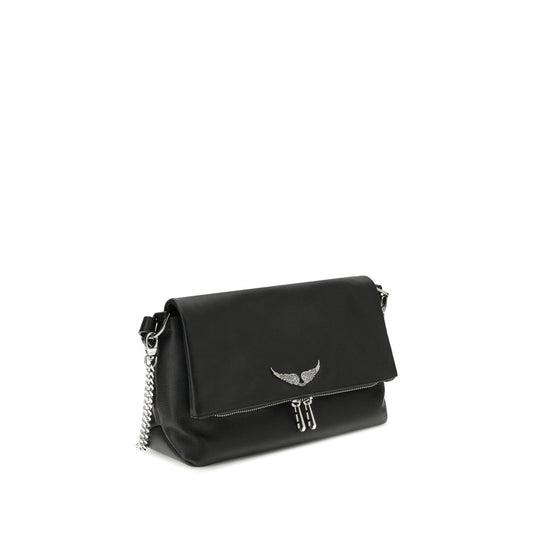 Black Calf Leather Bos Taurus Shoulder Bag Bags Zadig & Voltaire