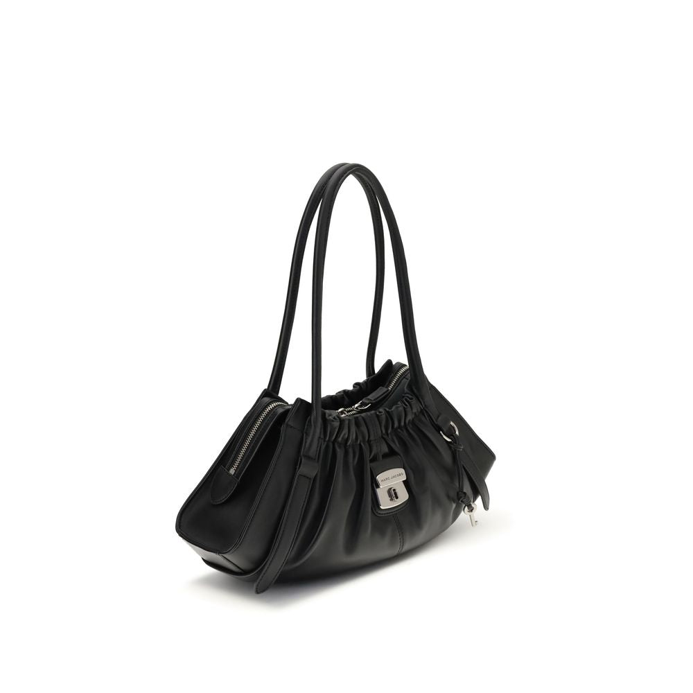 Black Leather Shoulder Bag Bags Marc Jacobs