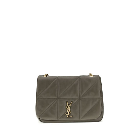 Green Calf Leather Bos Taurus Shoulder Bag Bags Saint Laurent