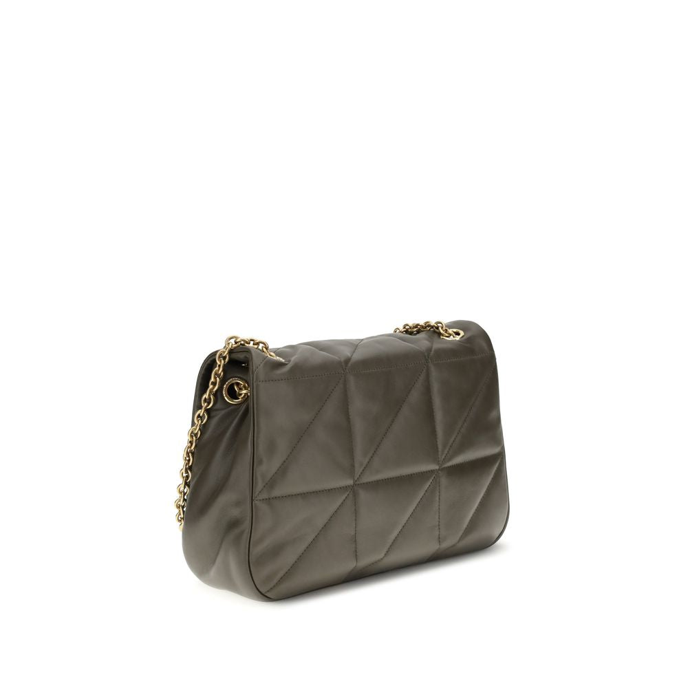 Green Calf Leather Bos Taurus Shoulder Bag Bags Saint Laurent