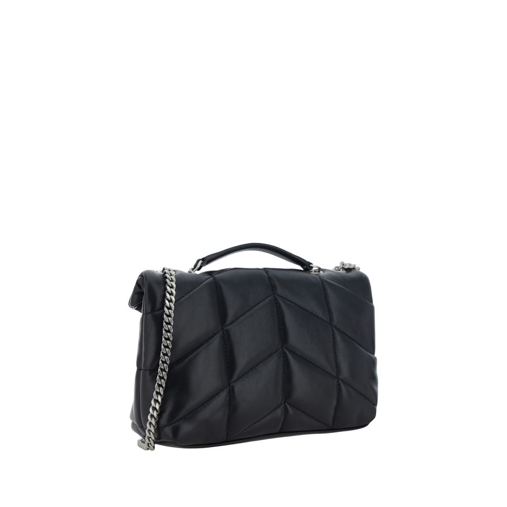 Black Lamb Ovis Aries Aries Shoulder Bag Bags Saint Laurent