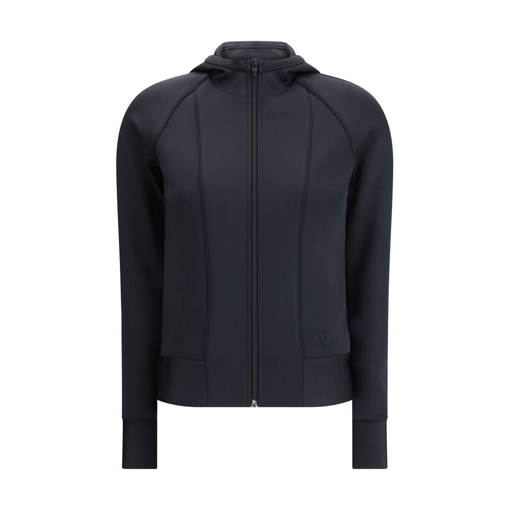 Black Polyester Sweatshirt Knitwear Valentino