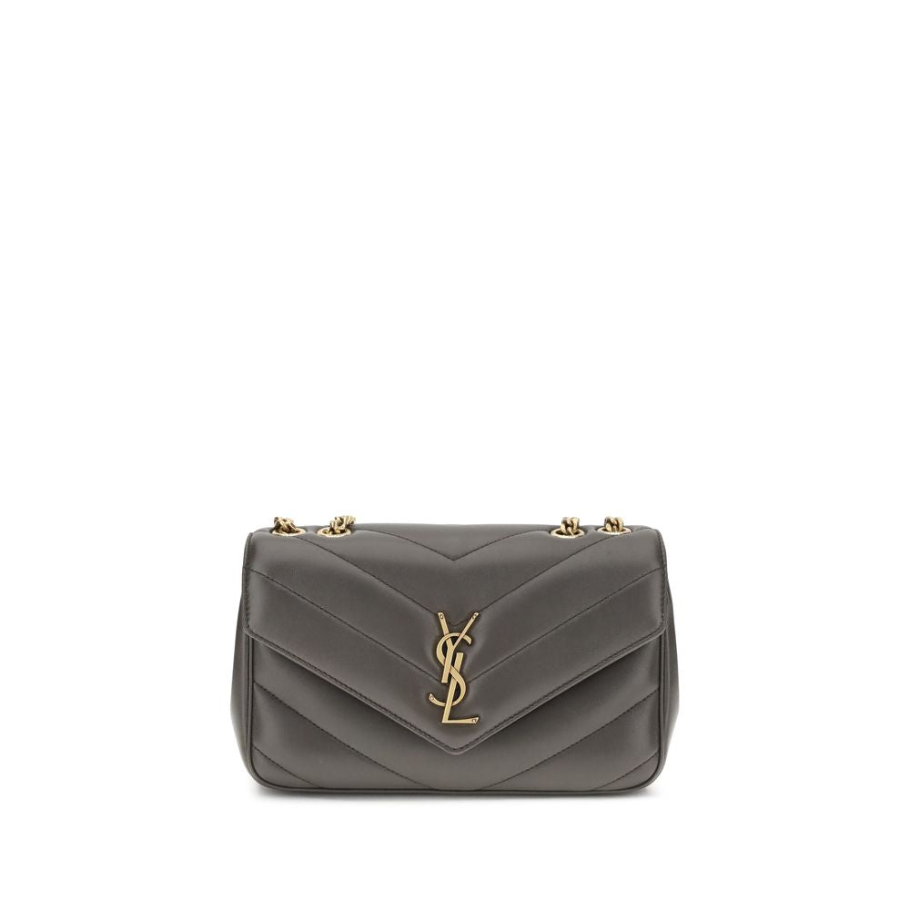 Gray Lamb Ovis Aries Aries Shoulder Bag Bags Saint Laurent