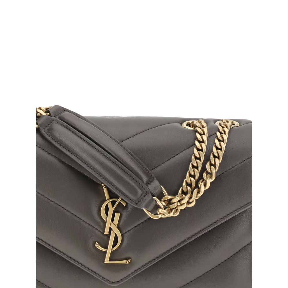 Gray Lamb Ovis Aries Aries Shoulder Bag Bags Saint Laurent