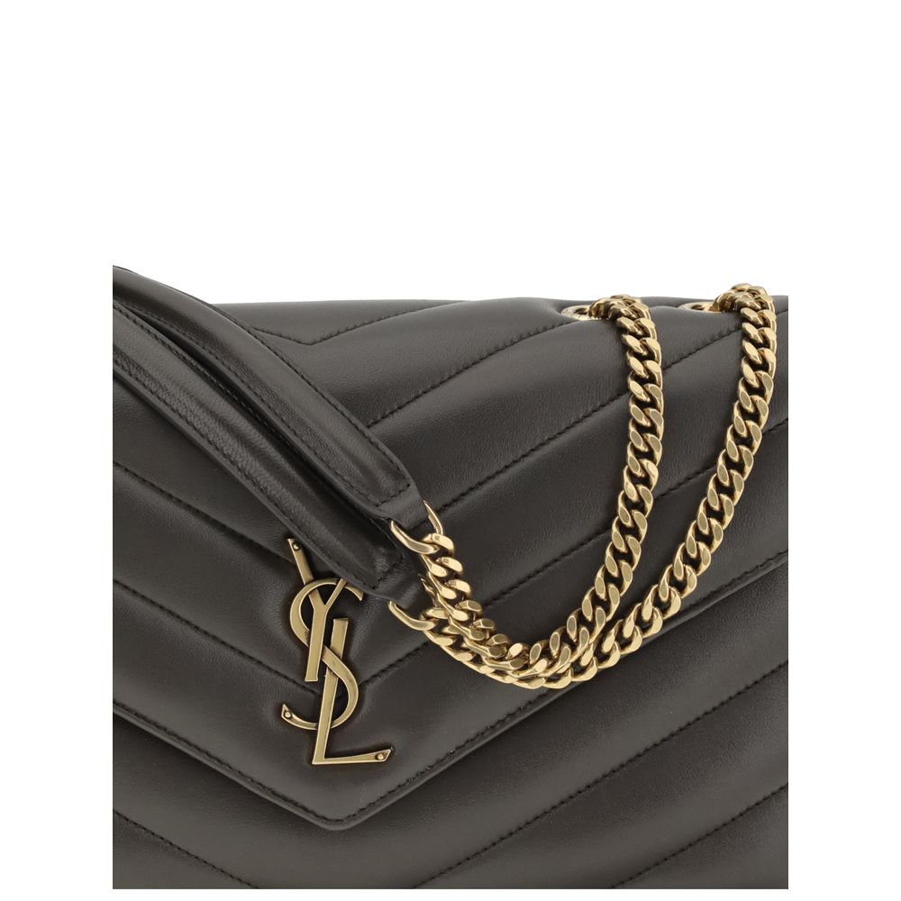 Gray Calf Leather Bos Taurus Shoulder Bag Bags Saint Laurent