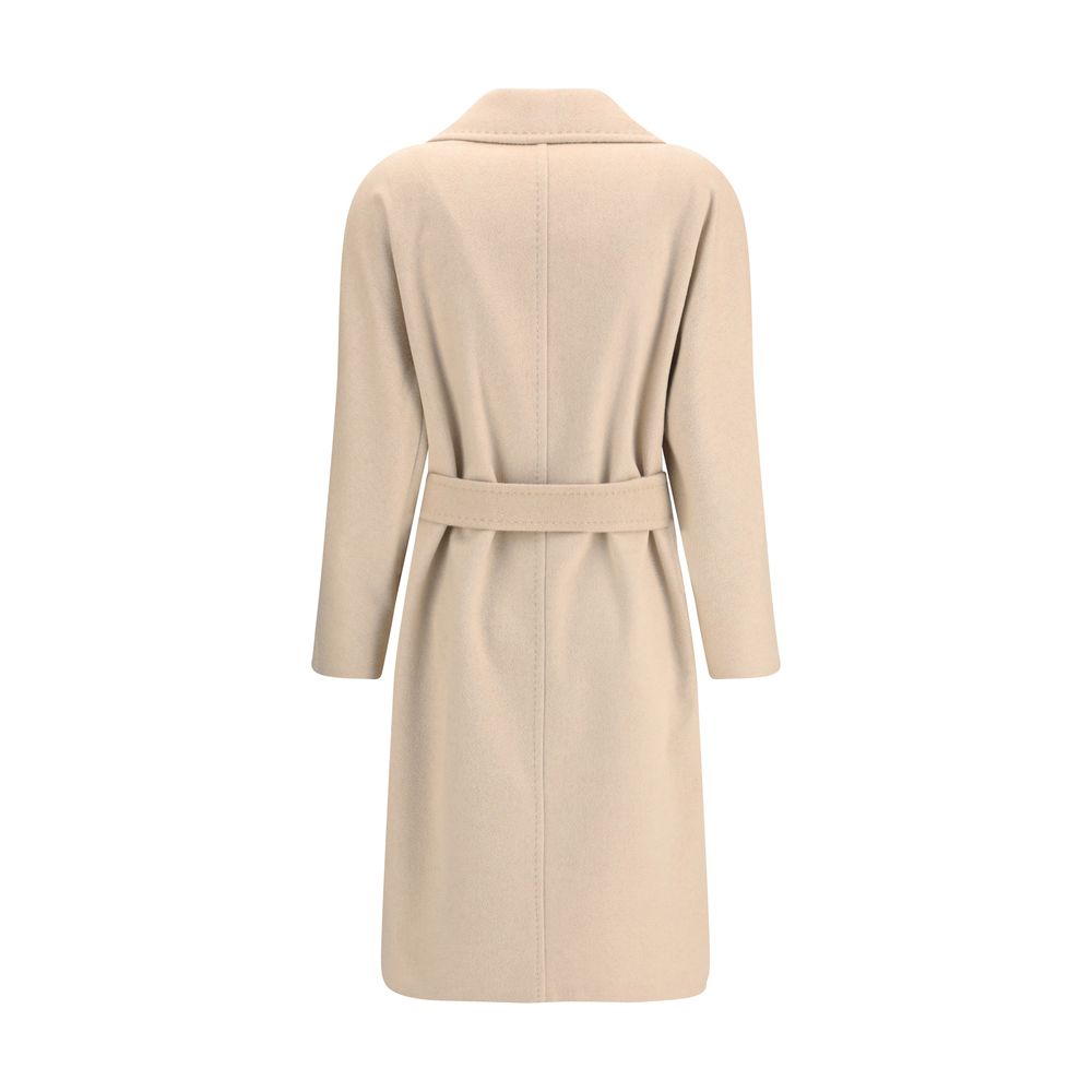 Beige Cashmere Coat Coats Max Mara