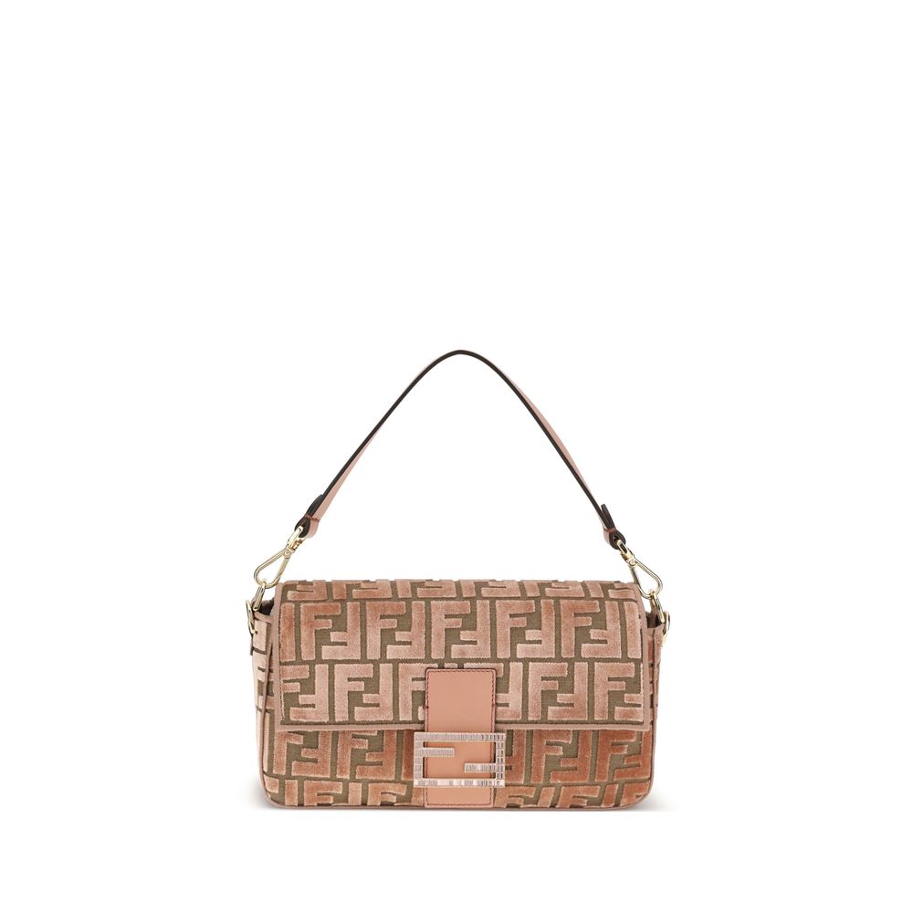 Multicolor Calf Leather Bos Taurus Shoulder Bag Bags Fendi