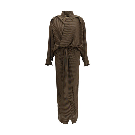 Multicolor Silk Casual Dress Dress Petar Petrov