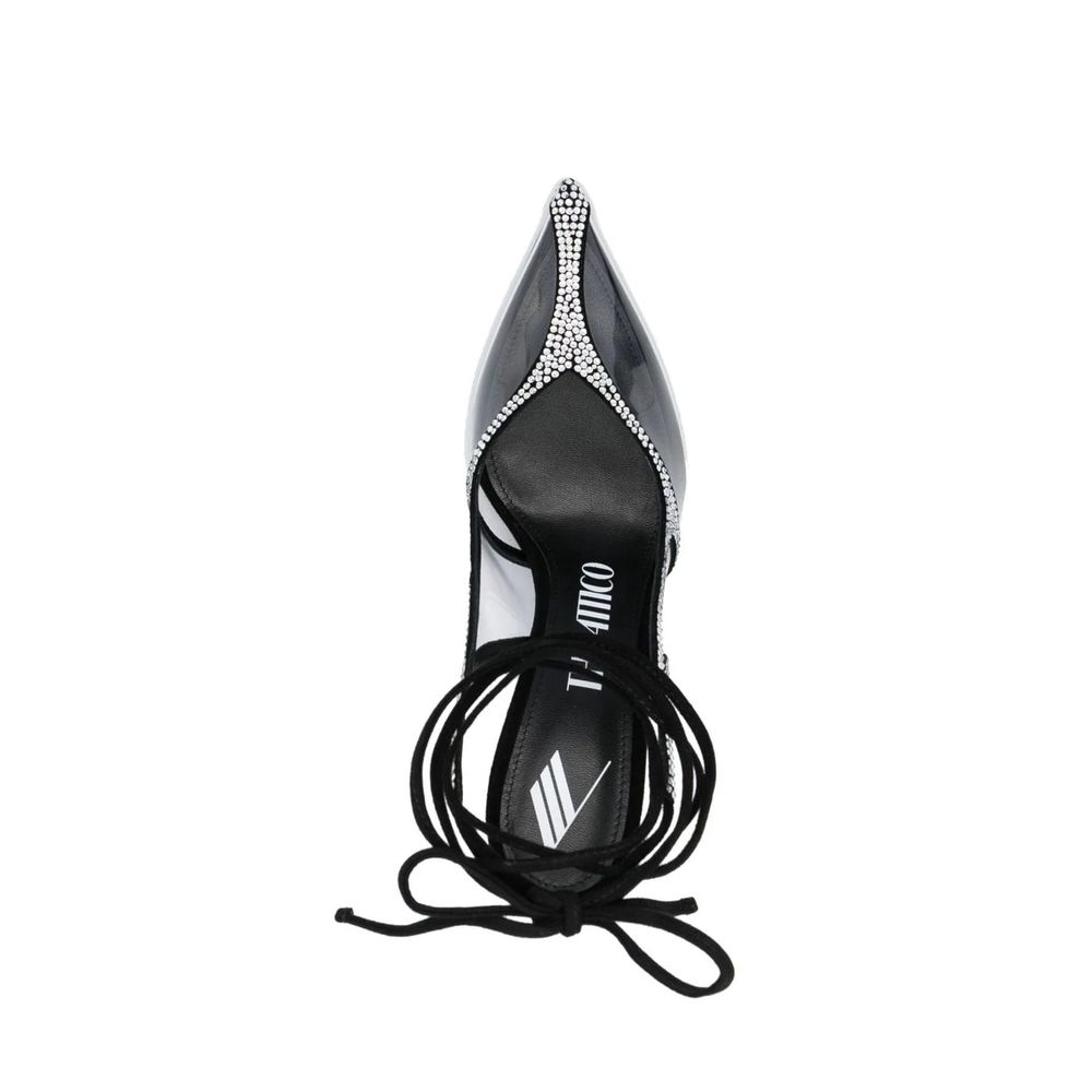 Black Pvc High Heel Pumps Shoes The Attico