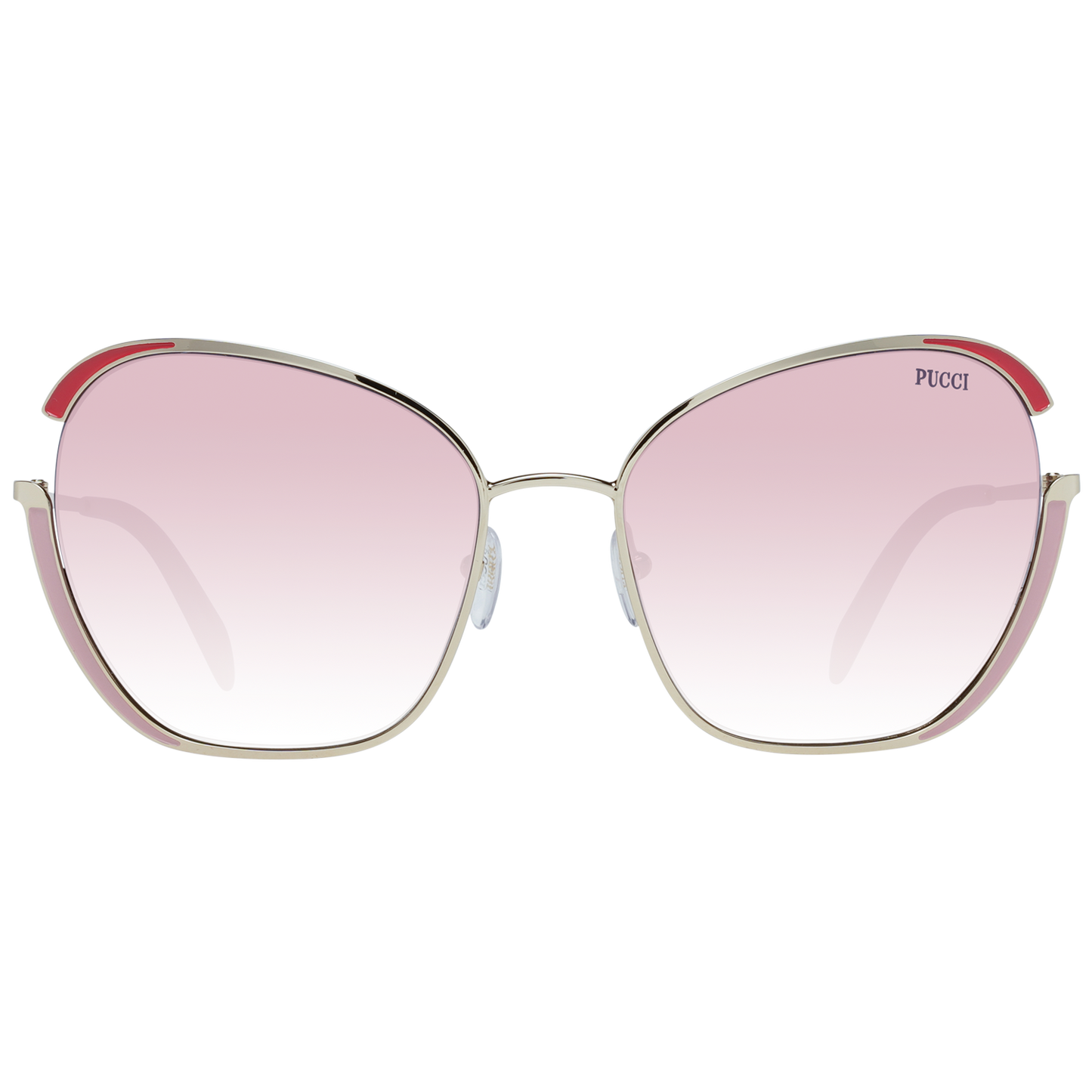Gold Metal Sunglasses Sunglasses Emilio Pucci