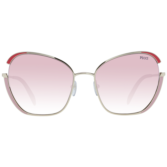 Gold Metal Sunglasses Sunglasses Emilio Pucci