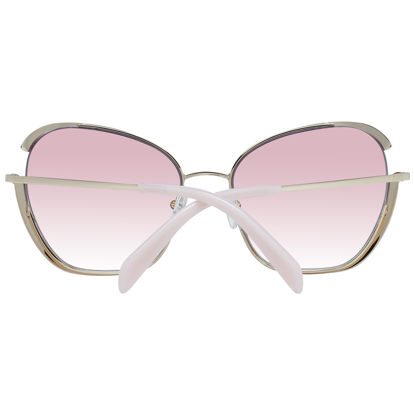 Gold Metal Sunglasses Sunglasses Emilio Pucci