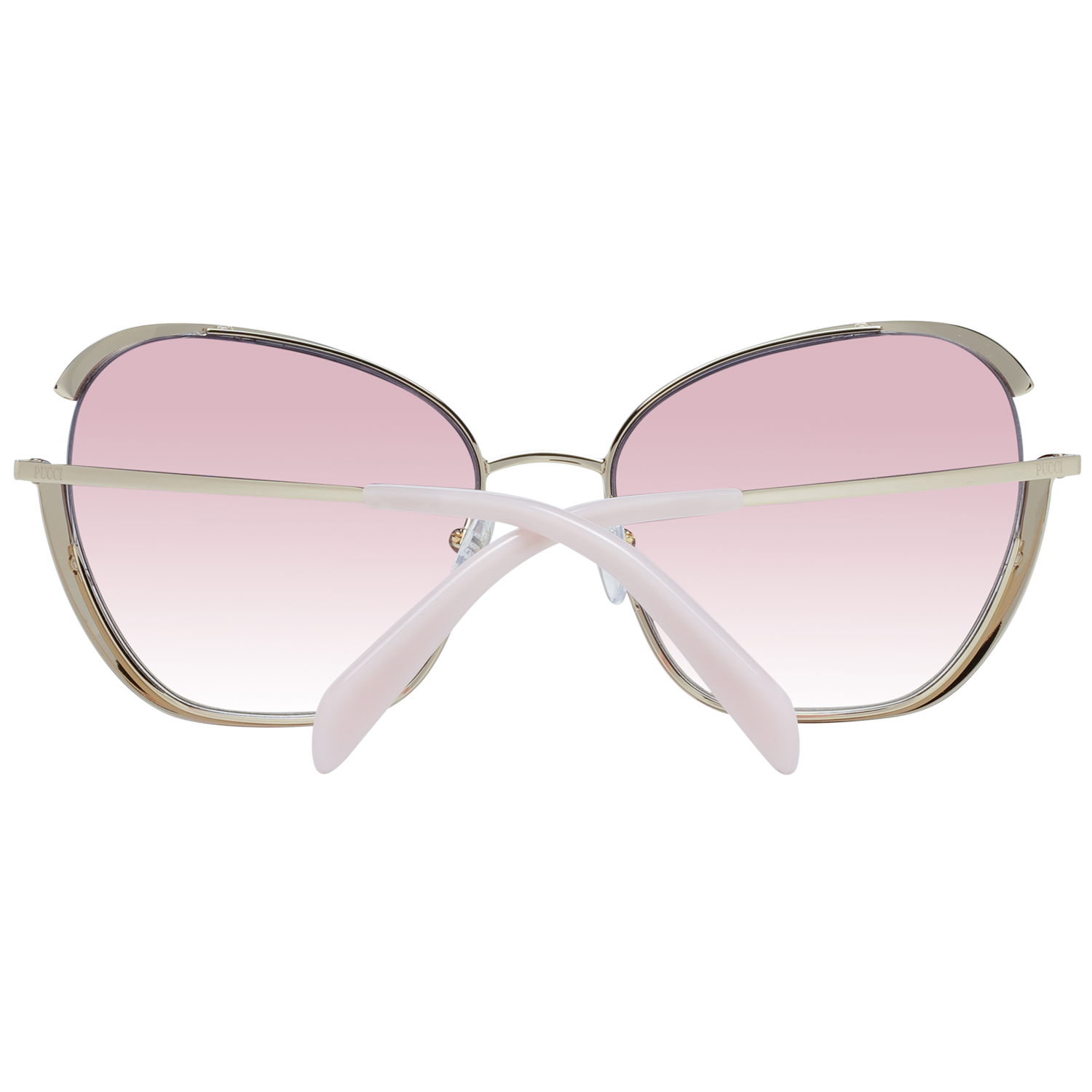 Gold Metal Sunglasses Sunglasses Emilio Pucci