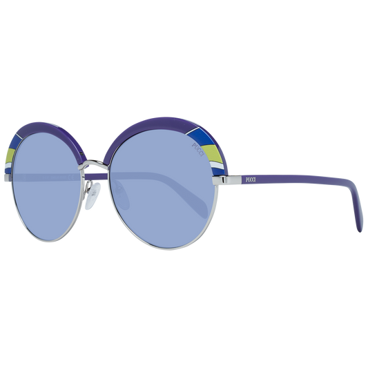 Purple Metal & Plastic Sunglasses Sunglasses Emilio Pucci