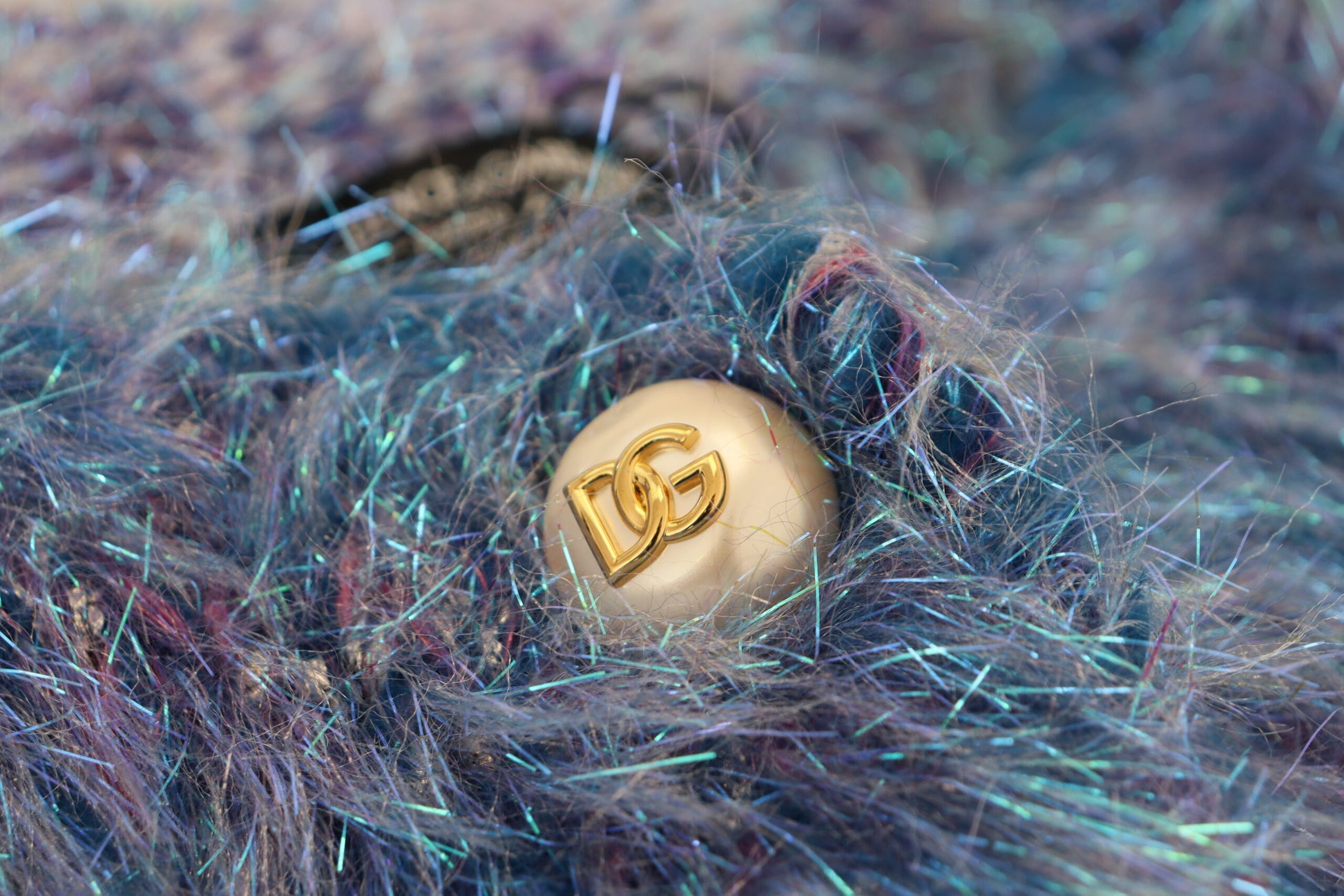 Multicolor Polyester Fringes Coat Jacket Coats Dolce & Gabbana