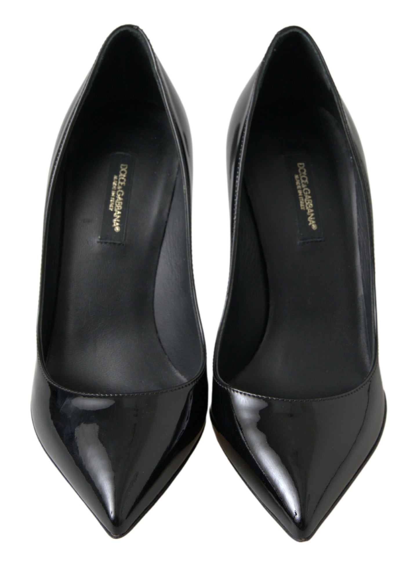 Black Patent Leather High Heels Pumps Shoes Shoes Dolce & Gabbana
