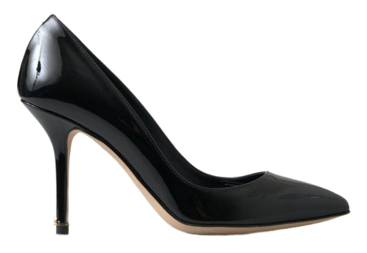 Black Patent Leather High Heels Pumps Shoes Shoes Dolce & Gabbana
